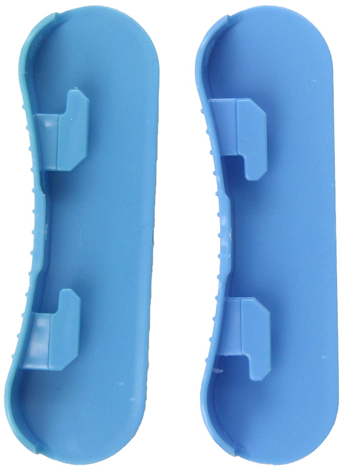 Catit Sliding Lock Clips for Hooded Cat Litter Pan Blue, 2-Pack - Image 2