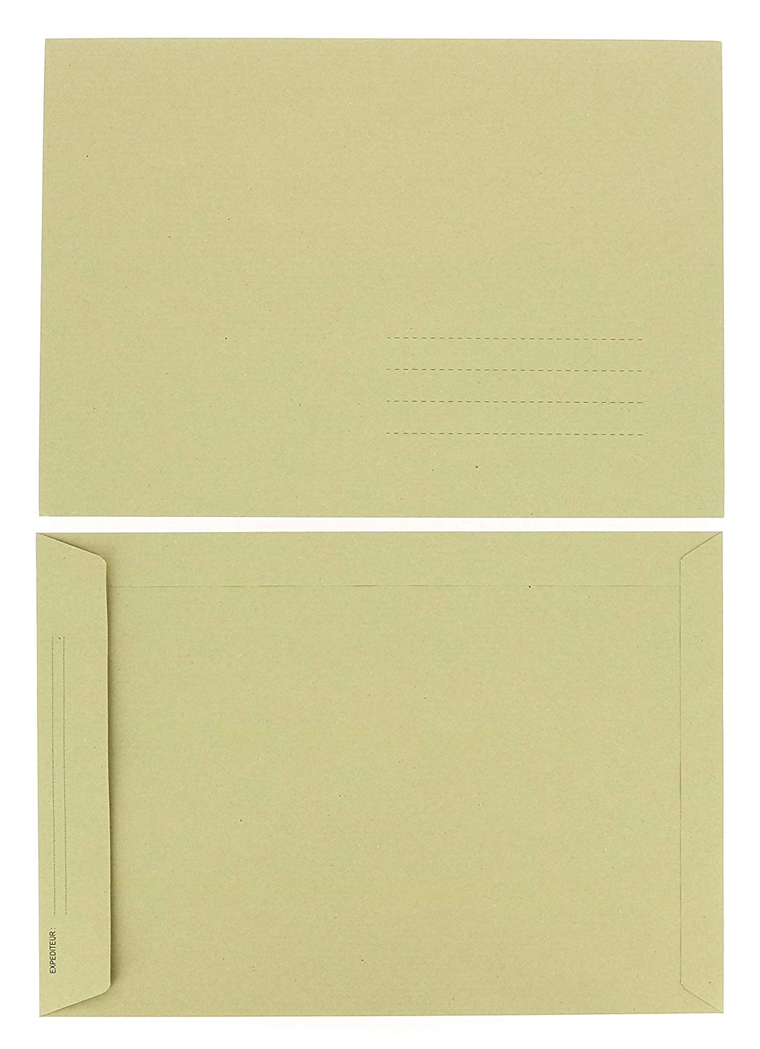 Oxford 50 Brown Kraft Peel and Seal Envelopes, Kraft Brun, 22,9 x 32,4 cm - Image 2