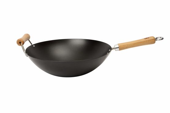 School of Wok - Non-Stick Carbon Steel Wok (14"/36cm)