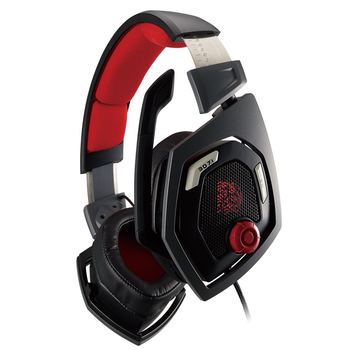 Thermaltake HT-RSO-DIECBK-13 eSPORTS SHOCK 3D 7.1 Sound Gaming Headset, Shock 3D black - Image 2
