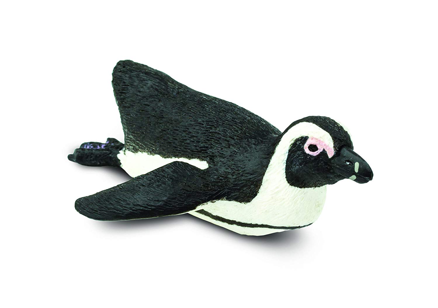 South African Penguin, White, 2.34 inches wide