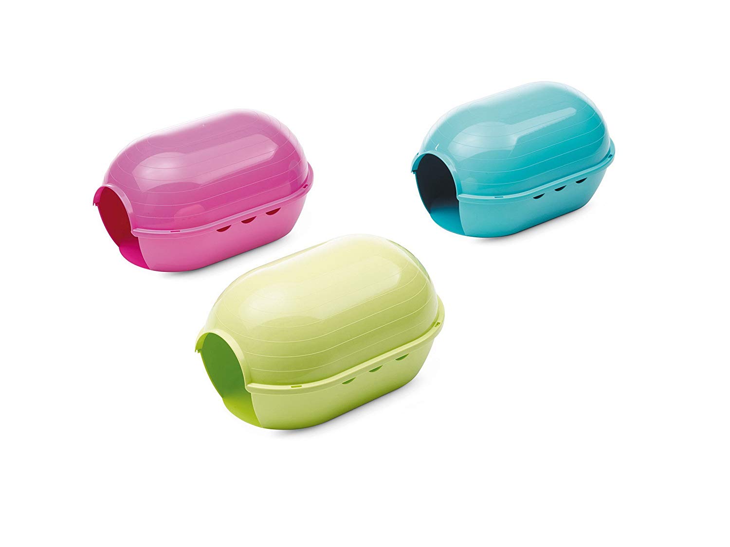 Iglo - Guinea Pig House - 30 x 20.5 x 16.5 cm - Random Model, blue, 30.5 x 19.5 x 16.5 cm