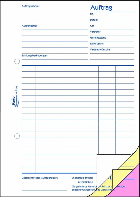 Avery Zweckform 1726 5 Application, DIN A5, selbstdurchschreibend, 3 x 40 Pages/Pack of 5, White, Yellow, Pink - Image 2