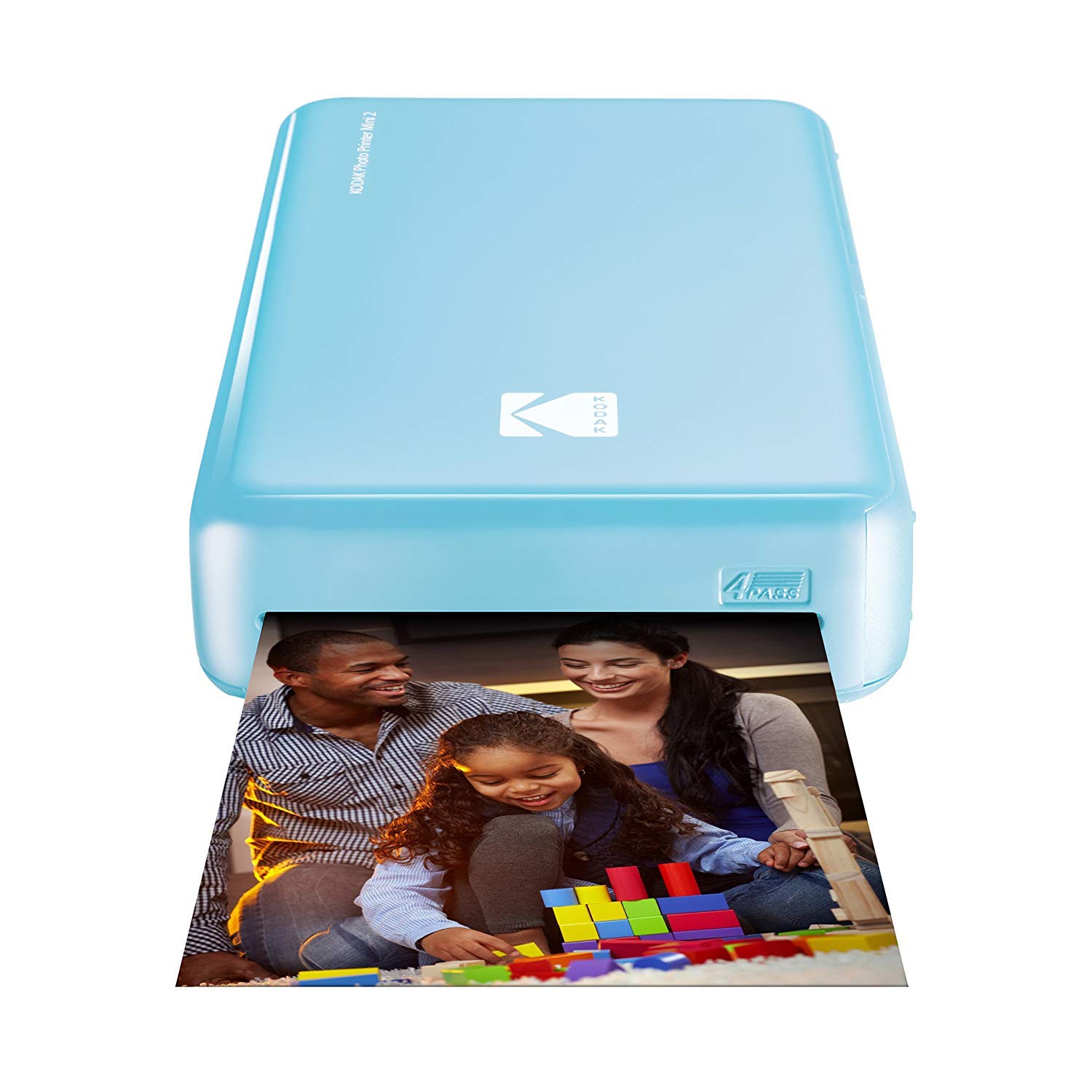 Kodak Mini 2 HD Wireless Mobile Instant Photo Printer with 4Pass