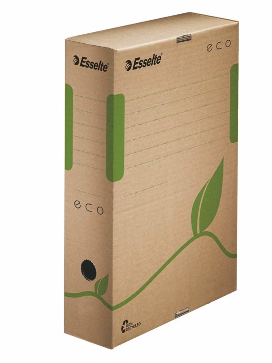 Esselte A4 Eco Archiving Box, Brown, Pack of 25 - Image 3