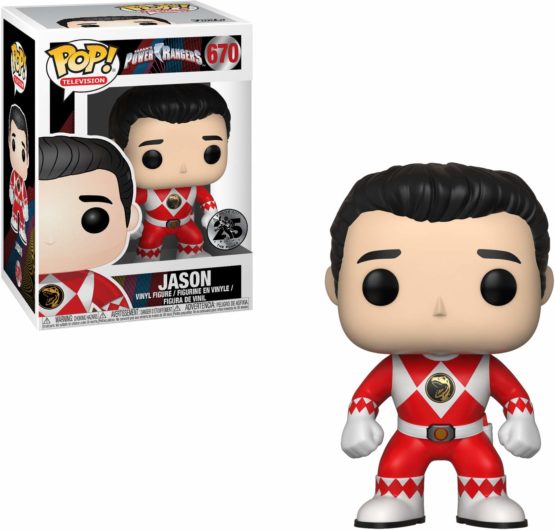 Funko 32806 POP Vinyl: Power Rangers: Red Ranger (No Helmet)