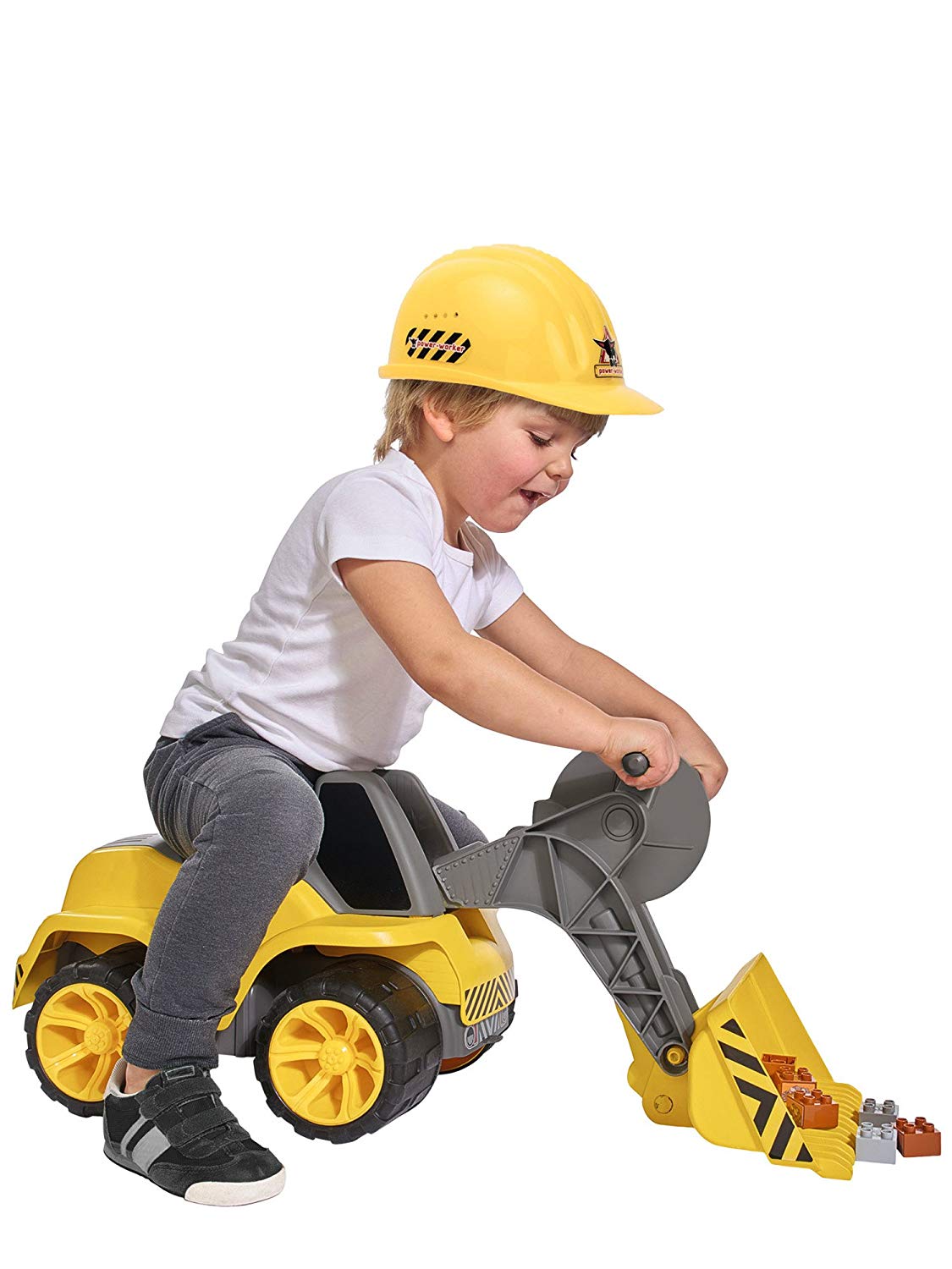 Big 800055813 Loader Ride on, Single, Yellow, One Size - Image 4