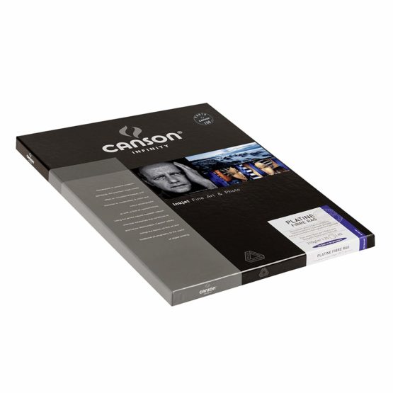 Canson Infinity Platine Fibre Rag 310gsm, Natural White Smooth Inkjet Paper, A3, Box of 25 Sheets - Image 2