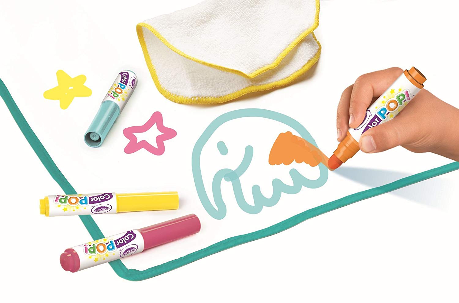 Crayola Mini Kids Colour Pop - 81-2007-E-000 4x Marker Refill - Water Washable Colouring, Multicolor, 4 count (Pack of 1) - Image 2