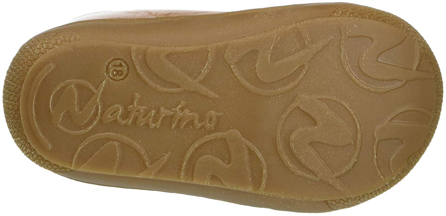 Naturino Cocoon VL-Leather First-Steps Shoes Beige 20, 3.5 UK Child - Image 4