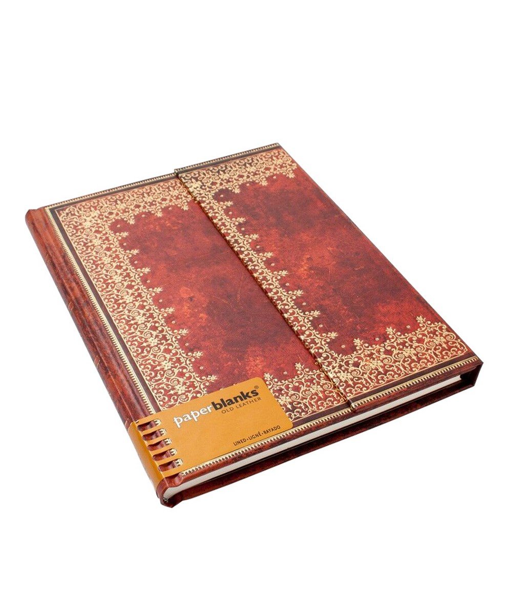 Paperblanks PB2841 Old Leather Foiled Ultra Notebook with Lined Pages