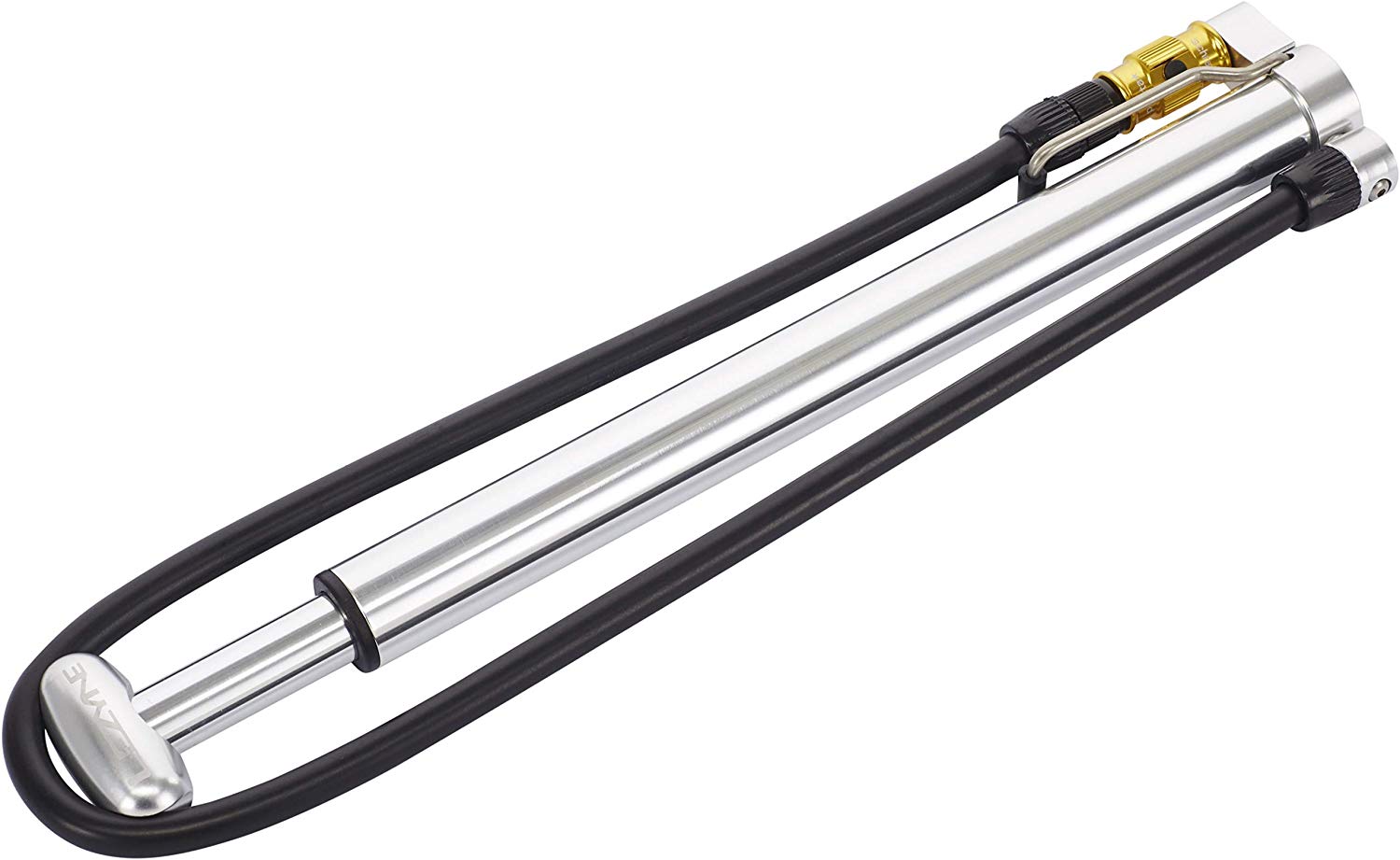 LEZYNE Micro Floor Drive High Pressure & High Volume Bike Pumps, Silver - silver, Silver High Pressure - Image 2