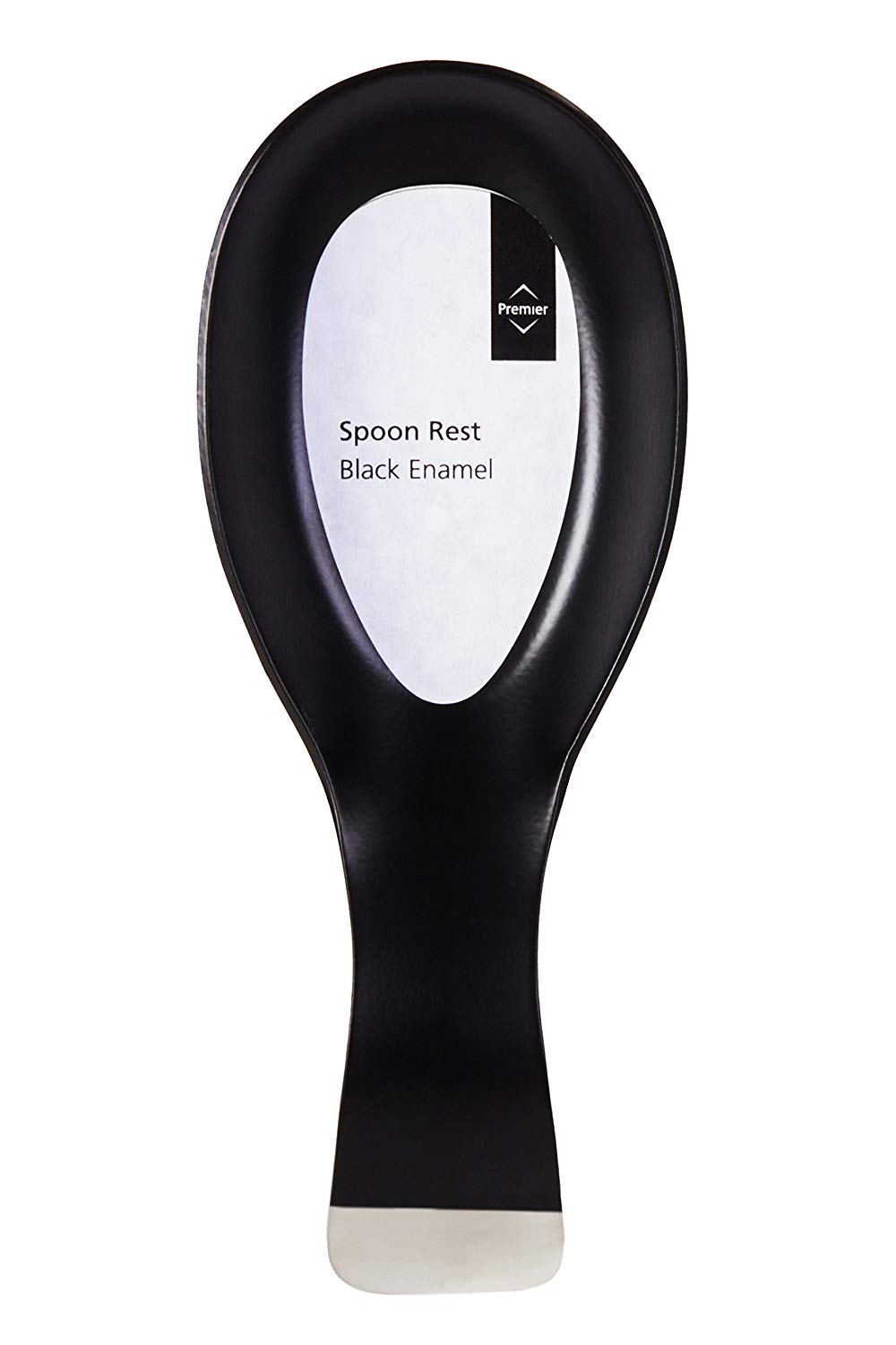 Premier Housewares 508834 Spoon Rest - Black H4 x W18 x D20cm, Black Matt, 7.3cm x 19.4cm x 2cm - Image 4