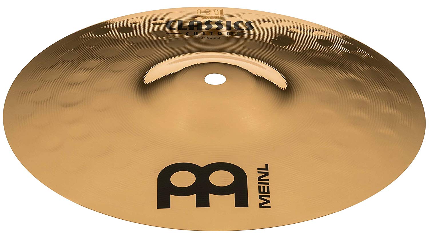 Meinl Cymbals Classics Custom Brilliant Splash Cymbal 10 inch (Video) for Drum Set (25,40cm) B12 Bronze, Brilliant Finish - Image 3
