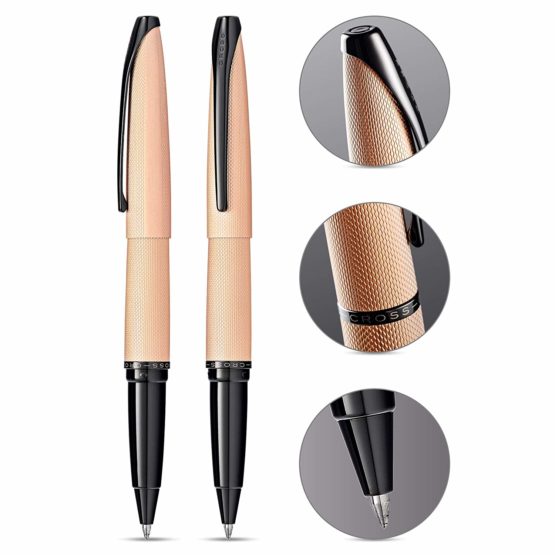 Cross ATX Rose Gold Gel Ink Pen incl. Premium Gift Box - Image 2