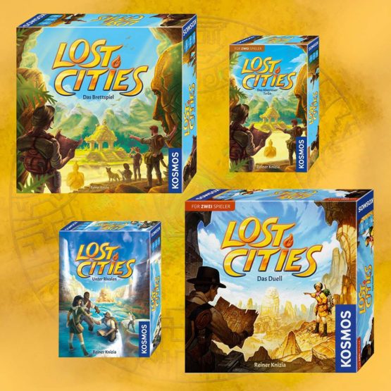 KOSMOS 694135 Lost Cities - The Duel, Exciting Board Game, Adventure Game for 2 People from 10 Years, Family Game, Game for 2, Board Game - Image 3