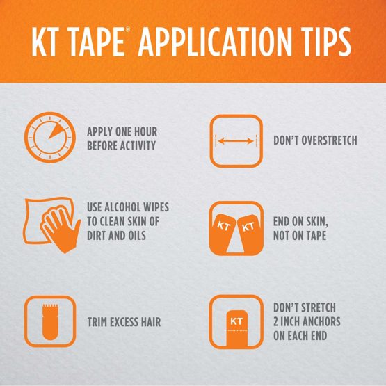 KT Tape Original Cotton Uncut Kinesiology Tape - Image 4