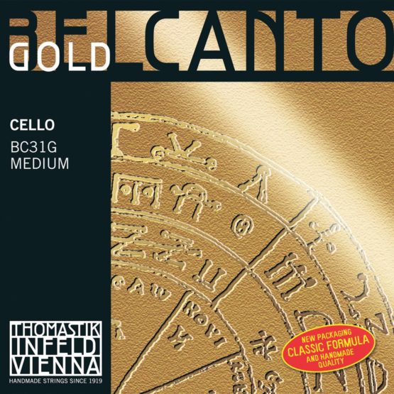 Thomastik Saiten für Cello Belcanto Gold Satz 4/4 mittel