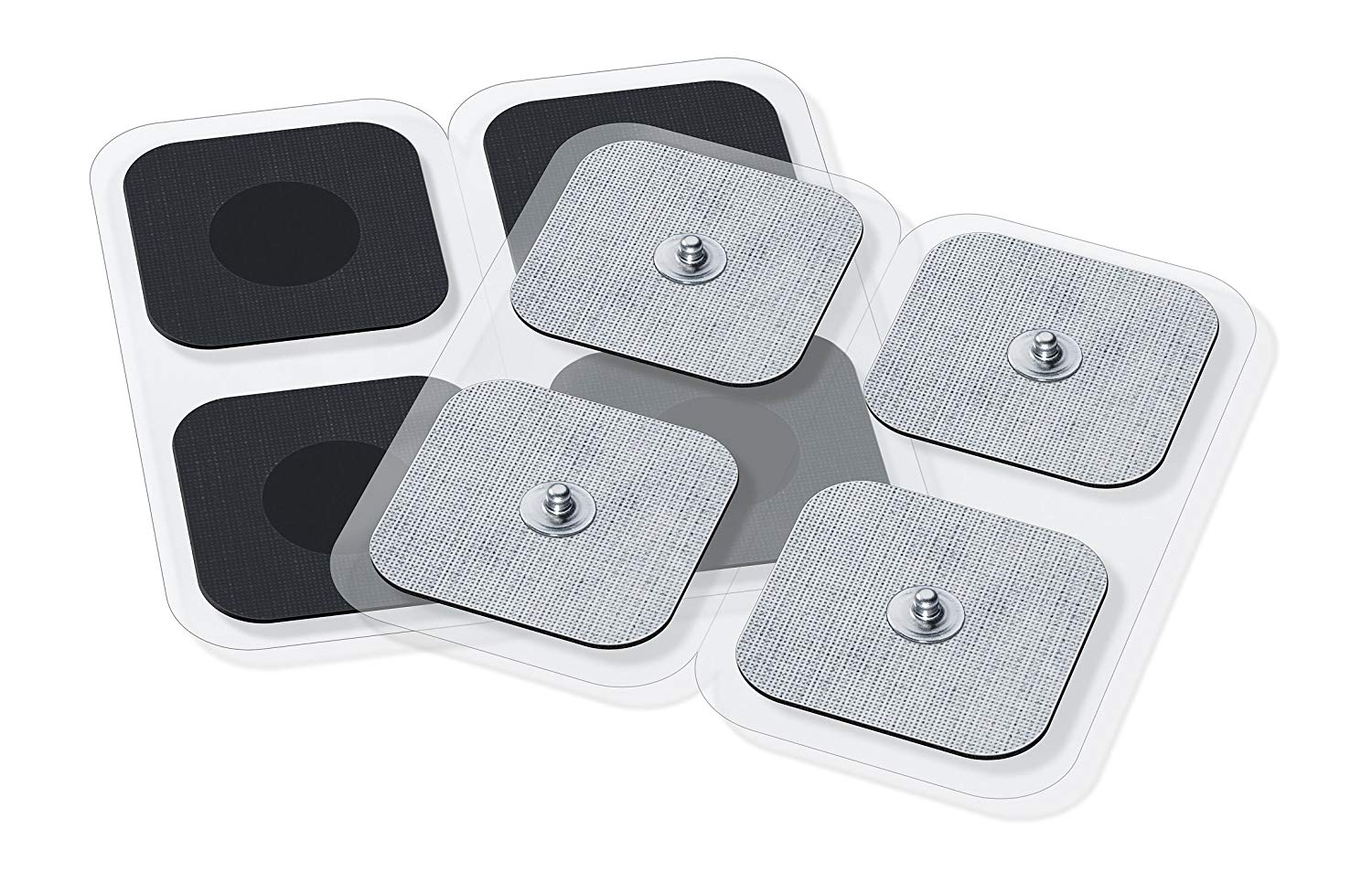 Beurer Replacement Set of Self-Adhesive Gel Electrode Pads, 45 x 45 mm - Image 2