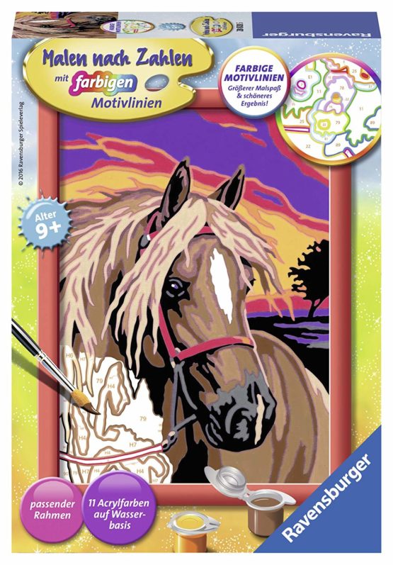 Ravensburger 280285 "Horse Dream Painting By Numbers Set