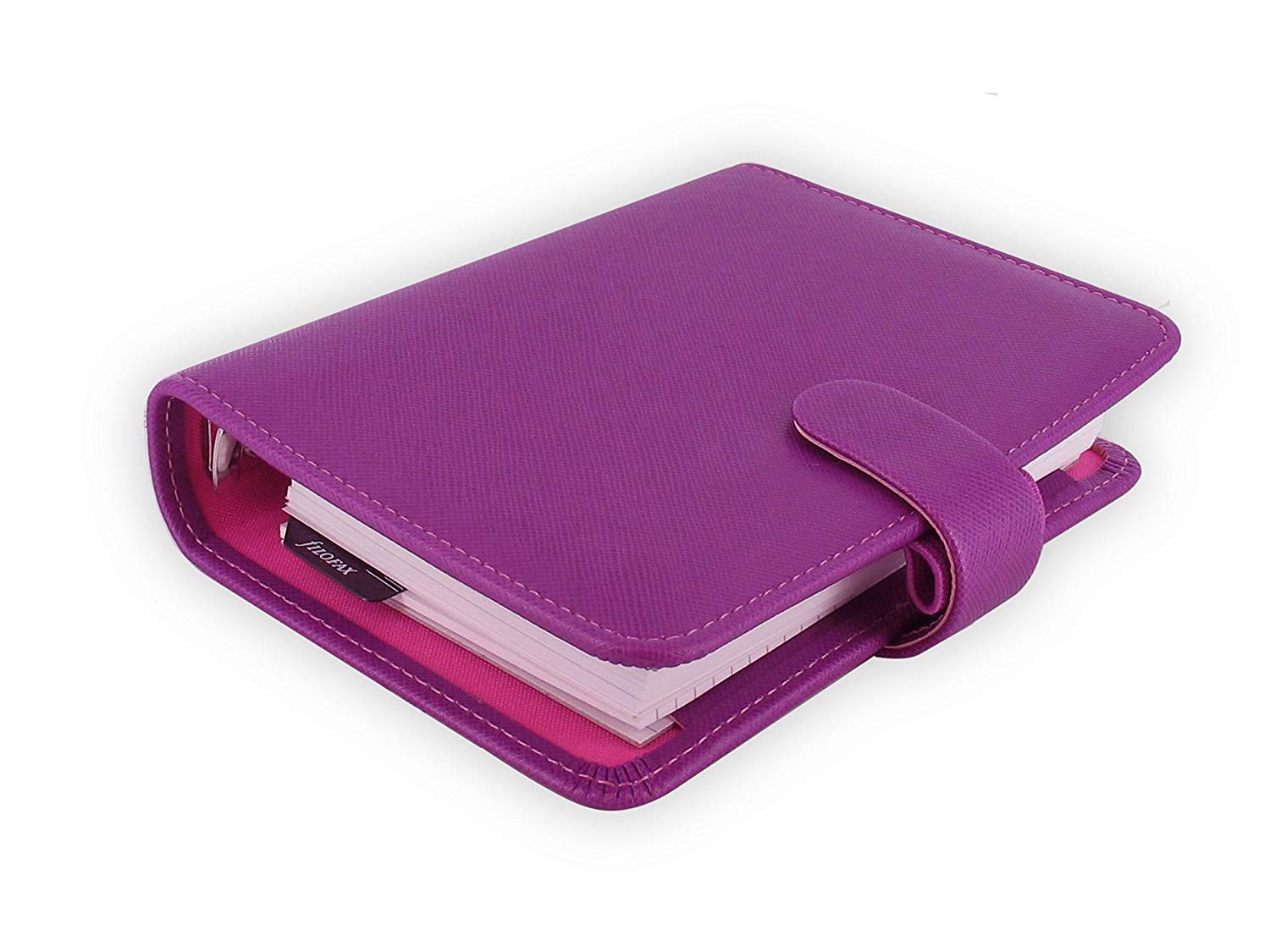 Filofax Saffiano Pocket Organiser - Raspberry,2.5 x 14.5 x 11.5, 115 mm, 34 mm, 145 mm - Image 2