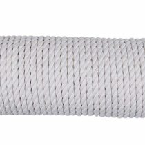 Con: P Cotton Cord 5 mm x 50 m/UV Resistant, Pack of 1, Natural White, B34181