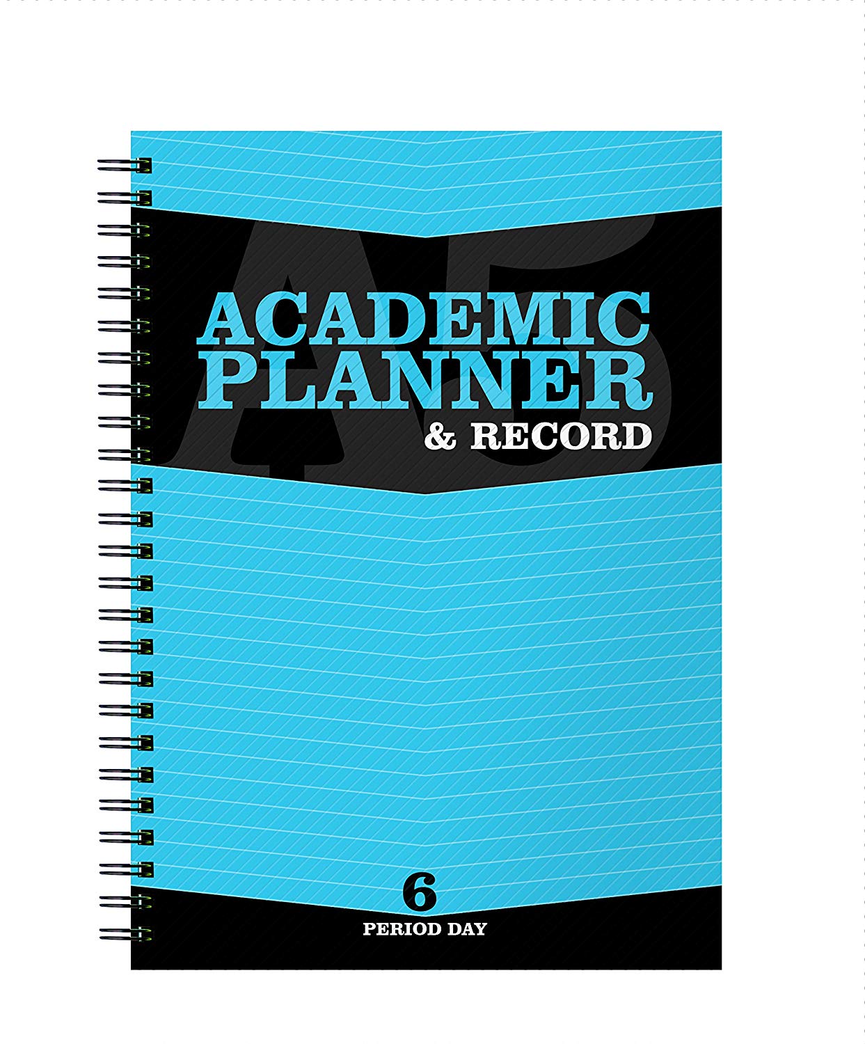 Silvine A5 Teacher's Academic Planner & Record with Durable Hardback Covers and 204 x6 Period Planner Pages