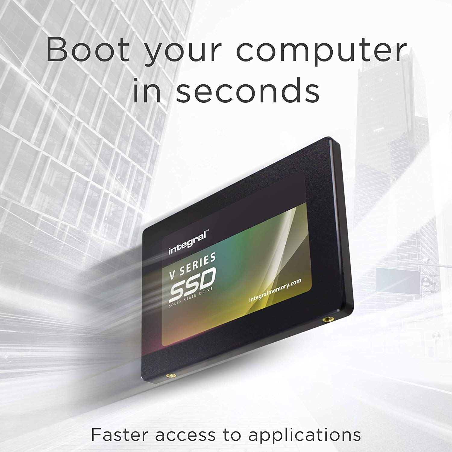 Integral V Series V2 240GB 2.5 Inch Internal Solid State Hard Drive (SSD), Read 450MB/s, Write 400MB/s, SATA Interface 6Gb/s - Image 2