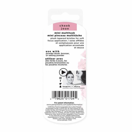 Real Techniques Mini Travel Size Multitask Makeup Brush for Blush, Bronzer or Highlighter (Packaging and Handle Colour May Vary) - Image 3