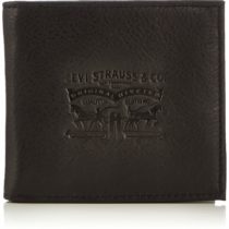 Levi's Men Clairview Bifold Coin Purses and Pouches 222539-4 Black