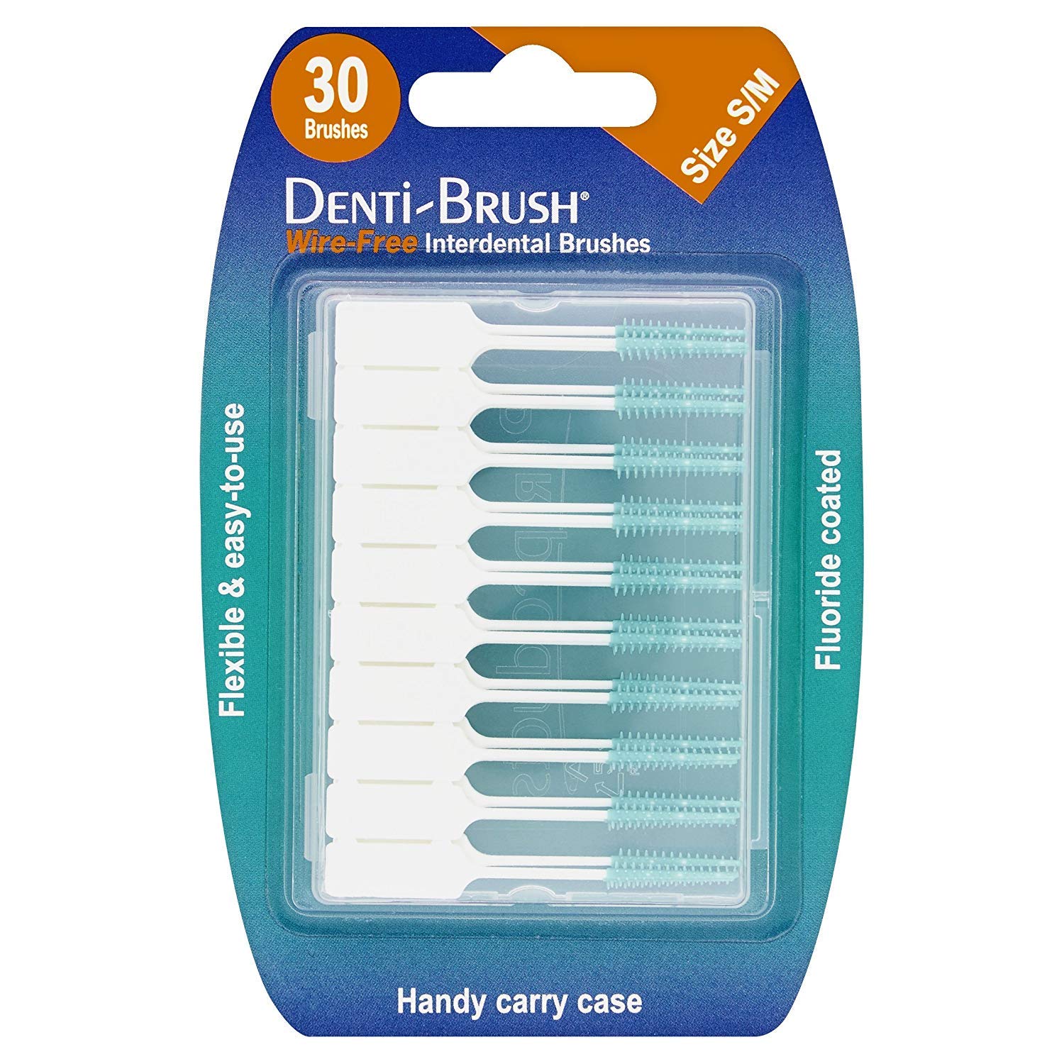 Denti-brush 30 Wire-free Interdental Brushes (Pack of 2), 1 count (Pack of 60) - Image 4