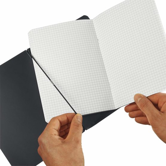 Herlitz A4 My Book Flex Canvas Cover Notebook - Black - Image 2