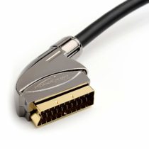 KabelDirekt – 5m SCART cable (21-pin, multiple shieldings, precision connector, full HD) PRO Series