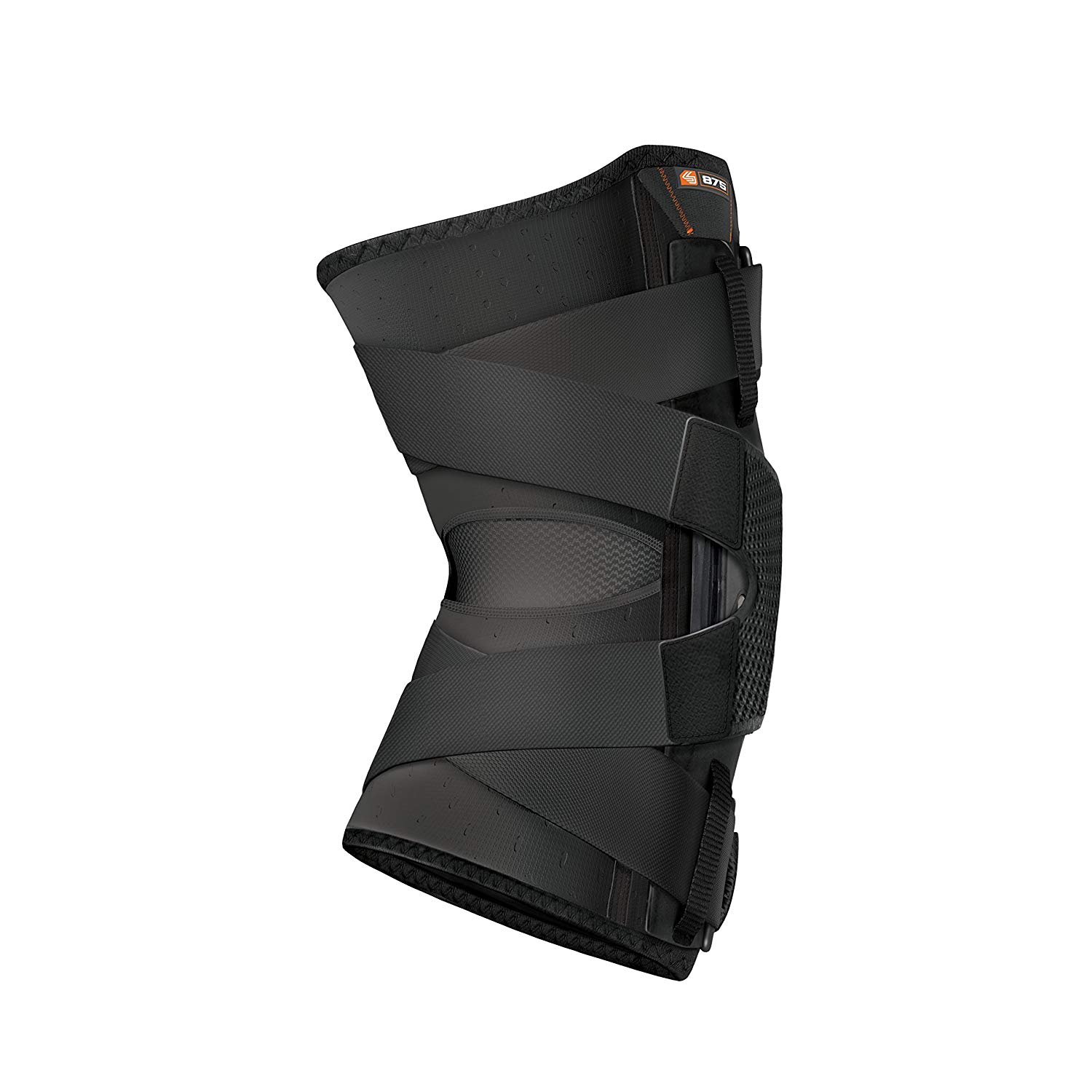 Shock Doctor Knee Support Brace with Polycentric Dual Hinges and Adjustable Straps for Adults, Black - Image 2