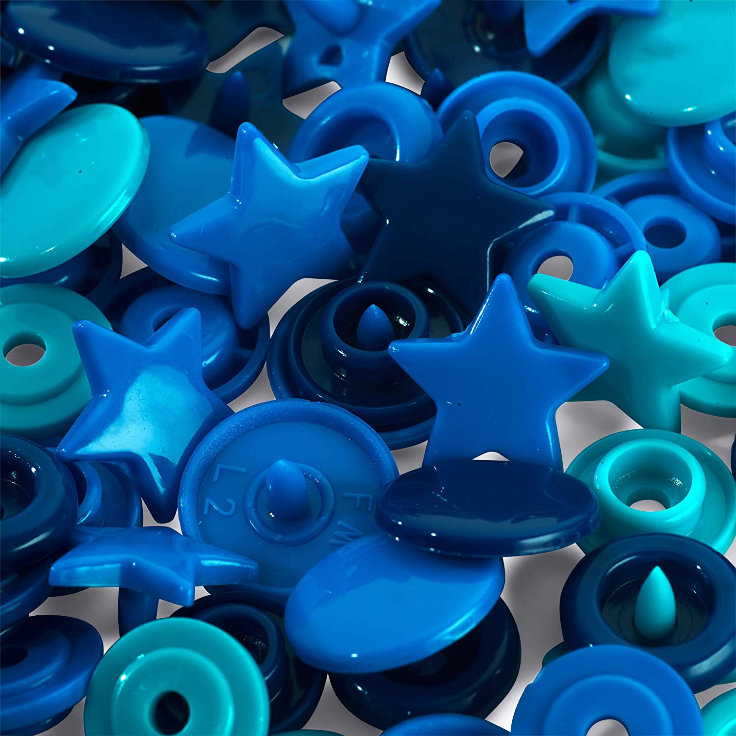 PrymLove Fasteners, Blue, 12 x 7 x 2 cm - Image 3