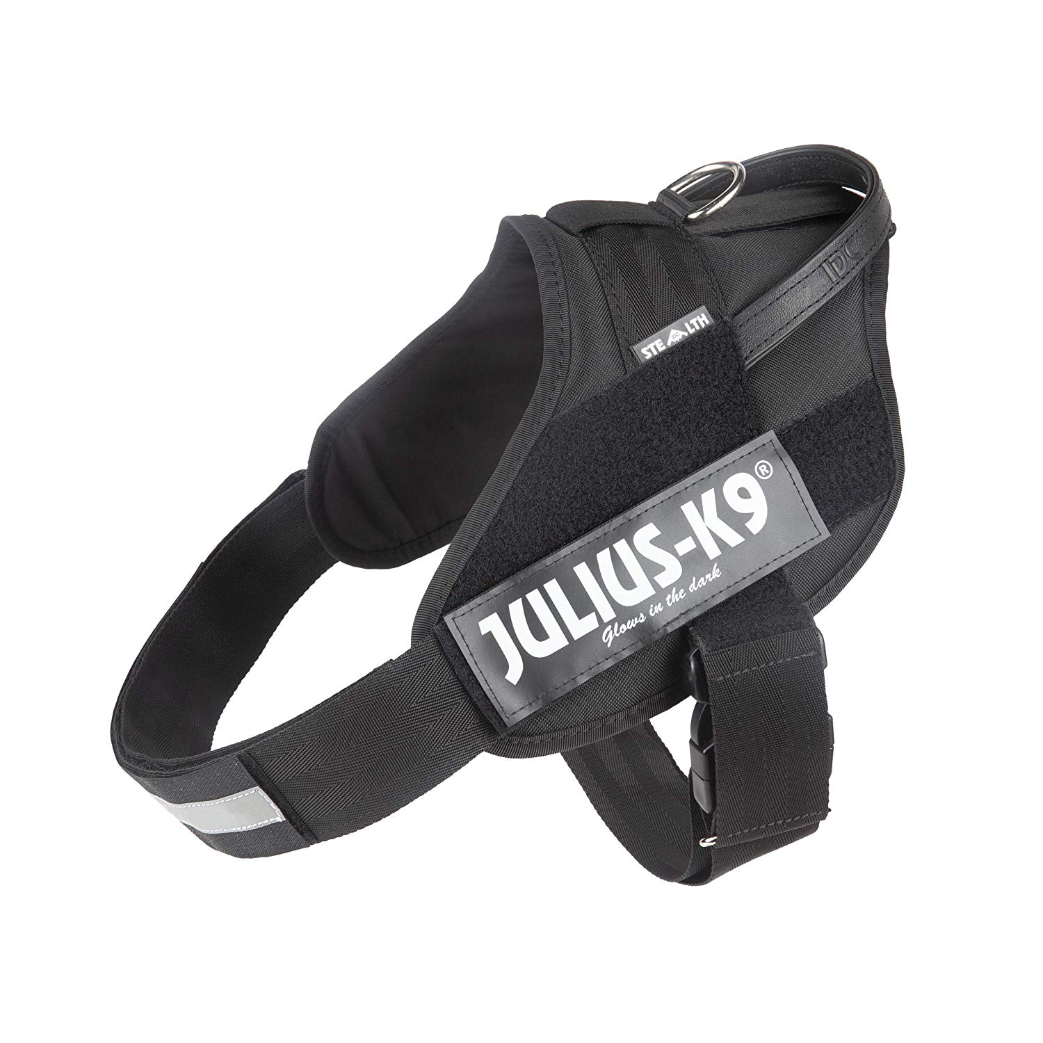 Julius-K9, 16STEALTH-P-3, IDC-Powerharness, Size: 3, STEALTH, black, 2XL / 3