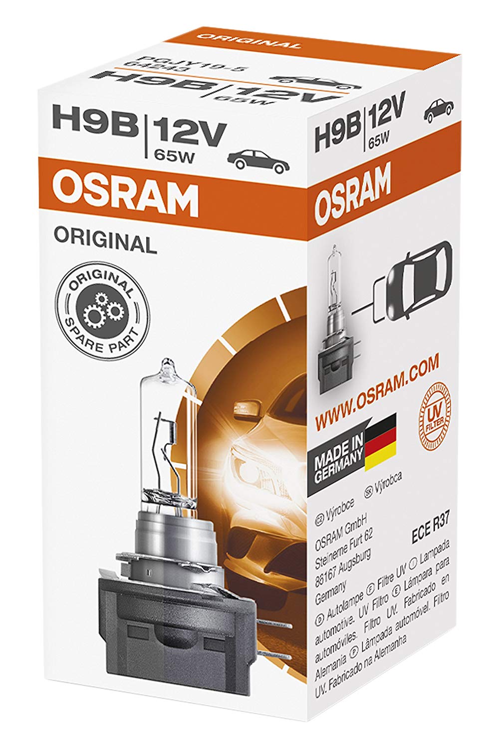 OSRAM 64243 Light Bulb, Silver, Folding Box (1 unit) - Image 2