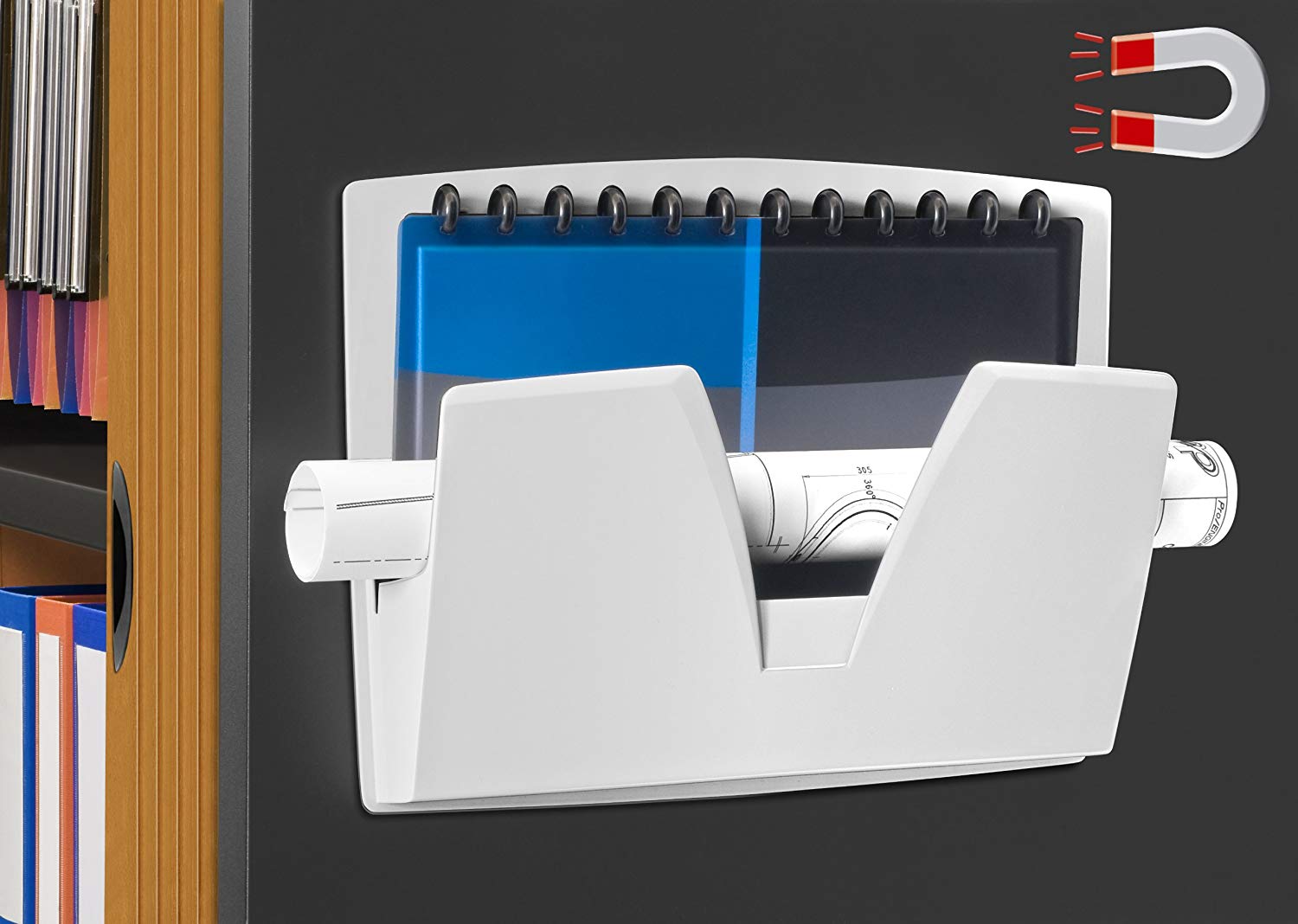 CEP Reception Magnetic Wall File - Light Grey - Image 4