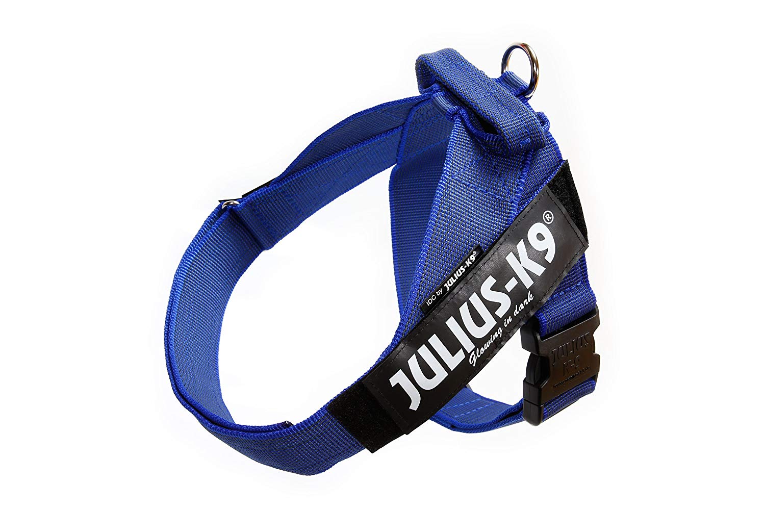 Julius-K9, IDC Color & Gray Belt Harness, Size: L / 1, Blue-Gray, L/1 - Image 2