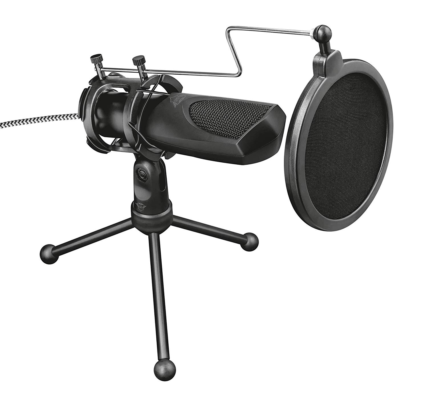 Trust Gaming GXT 232 Mantis Streaming Gaming Microphone for PC PS4 and PS5, USB Connected, Including Shock Mount