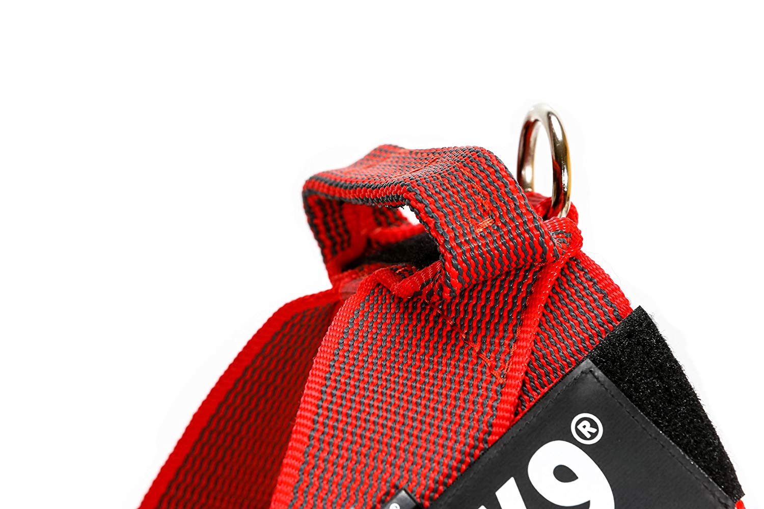 Julius-K9, IDC Color & Gray Belt Harness, Size: 2XL / 3, Red-Gray, 2XL/3 - Image 3