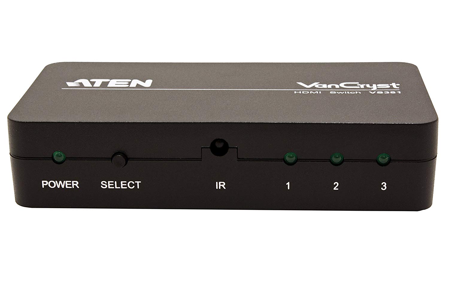 ATEN VS381 3 Port HDMI Switch, Black - Image 4