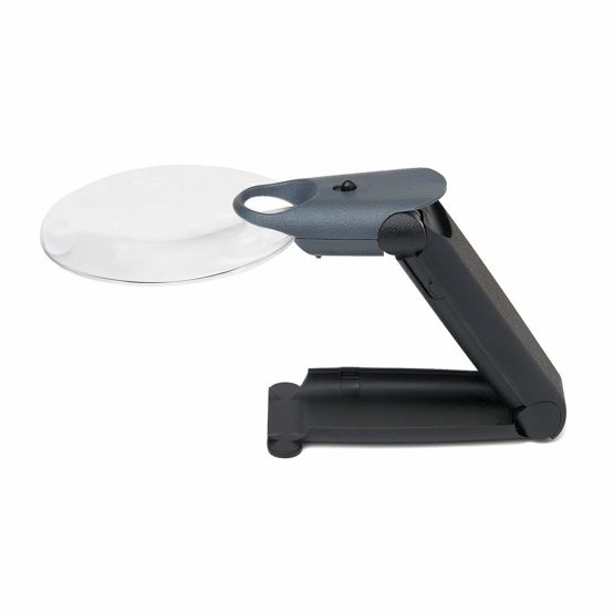 Carson FH-25 FreeHand LED Lighted Hands-Free or Handheld Convertible 2.5x Magnifier