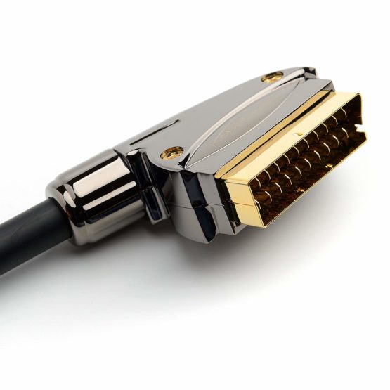 KabelDirekt – 5m SCART cable (21-pin, multiple shieldings, precision connector, full HD) PRO Series - Image 3