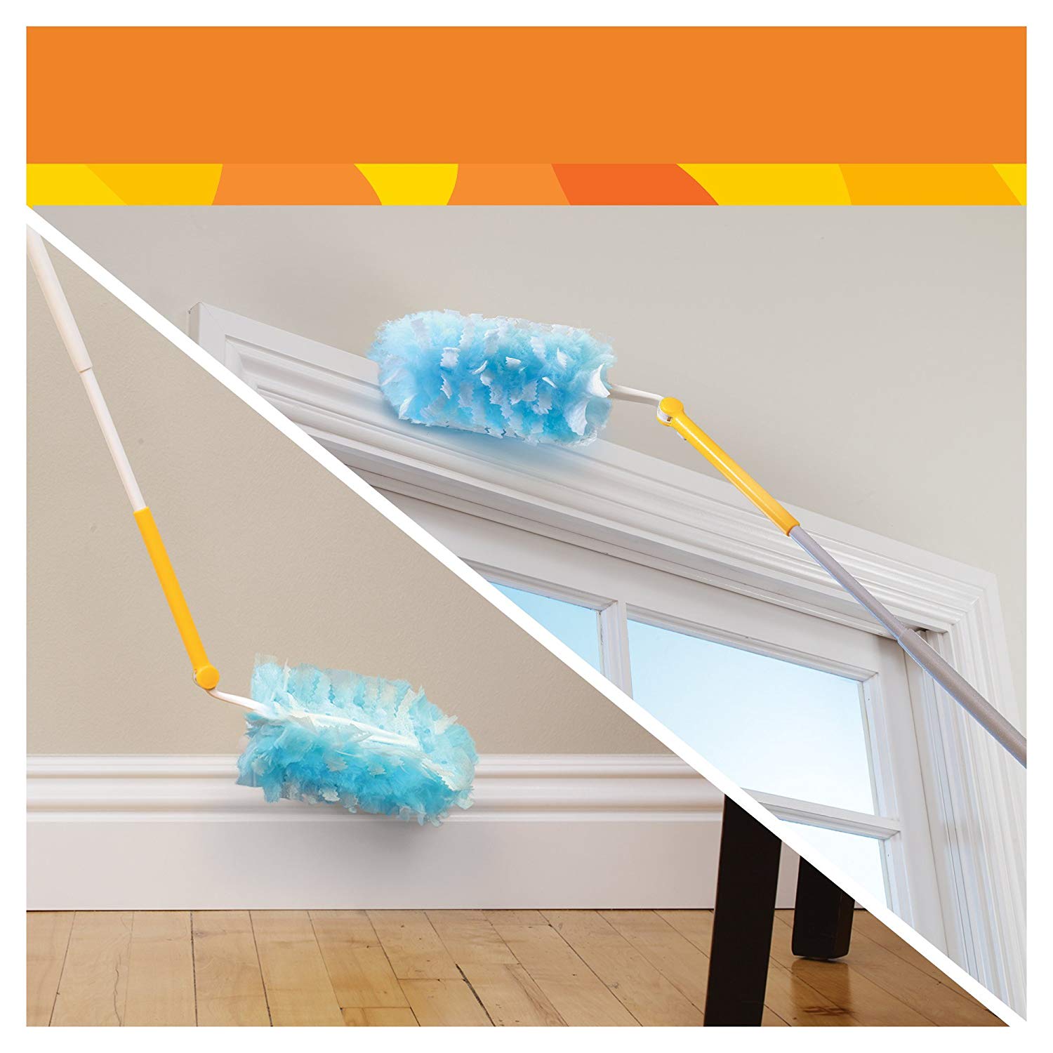 Swiffer - Feather Duster Kit with 2 Refills - Size XXL, Swiffer - Duster Duster Kit Size Xxl + 2 Refills, 3 Count (Pack of 1) - Image 3