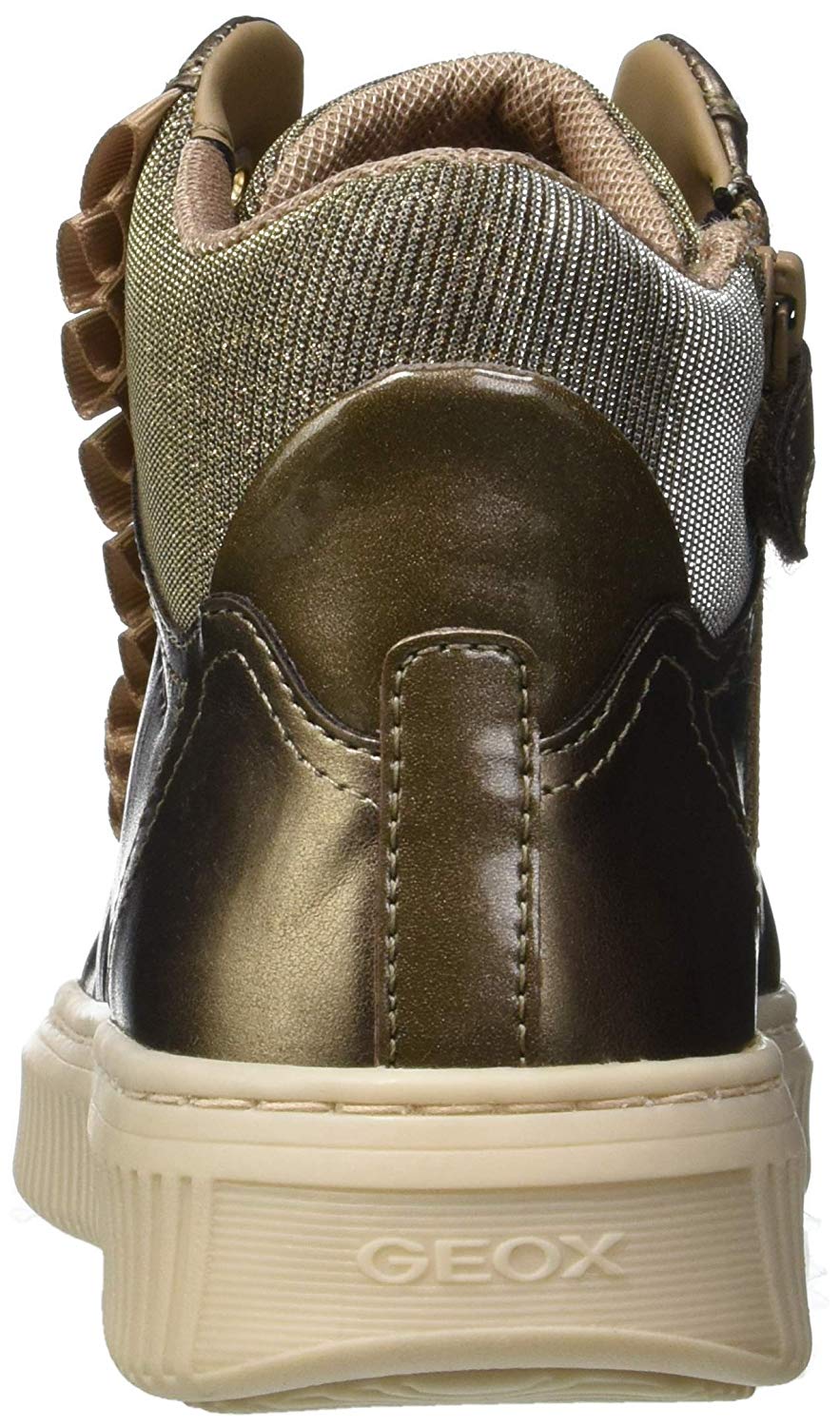 Geox Girl J DISCOMIX Hi-Top Trainers, (Lead C9003), 32, 32 EU - Image 3
