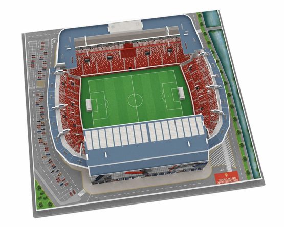 ELEVEN FORCE El Molinon Stadium 3D Puzzle (Sporting Gijon) (10803), Multicoloured (1) - Image 3