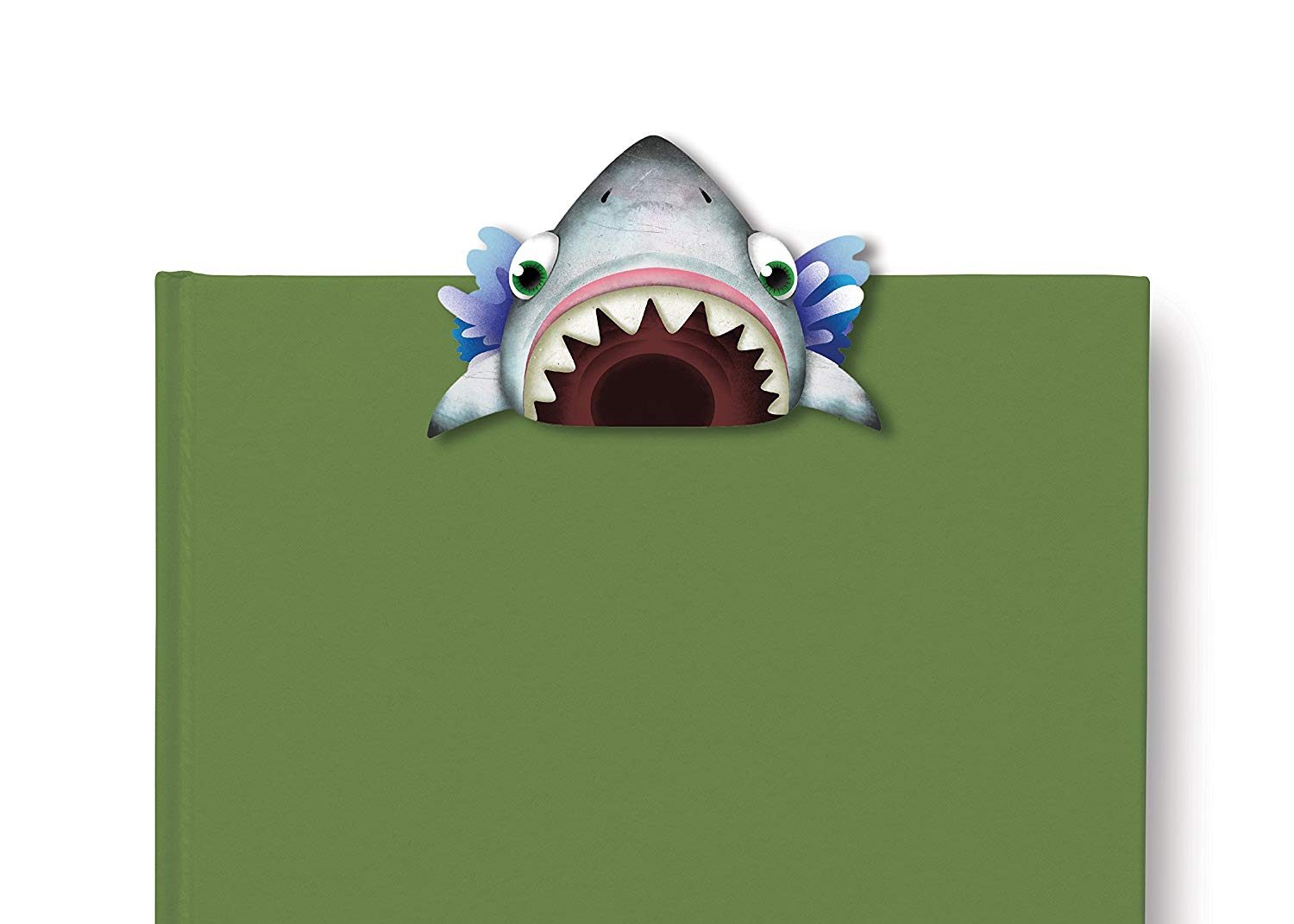 Teeth-Marks Bookmarks-Shark, multi-coloured