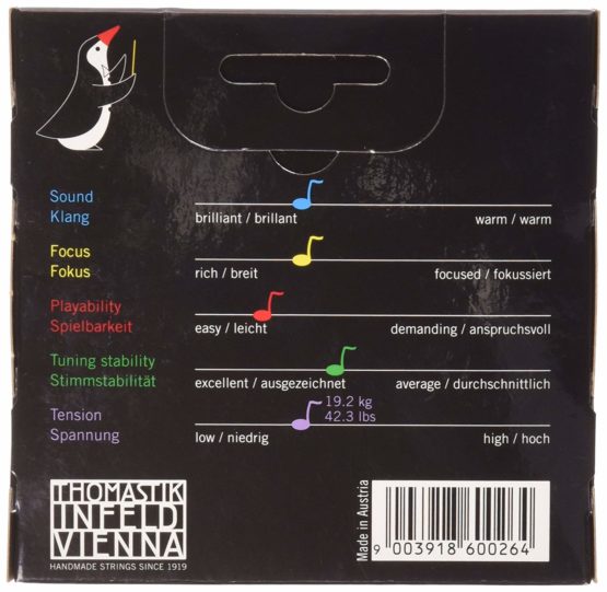 Dominant Strings 135B 1/2 4/4 Violin Set - Image 2