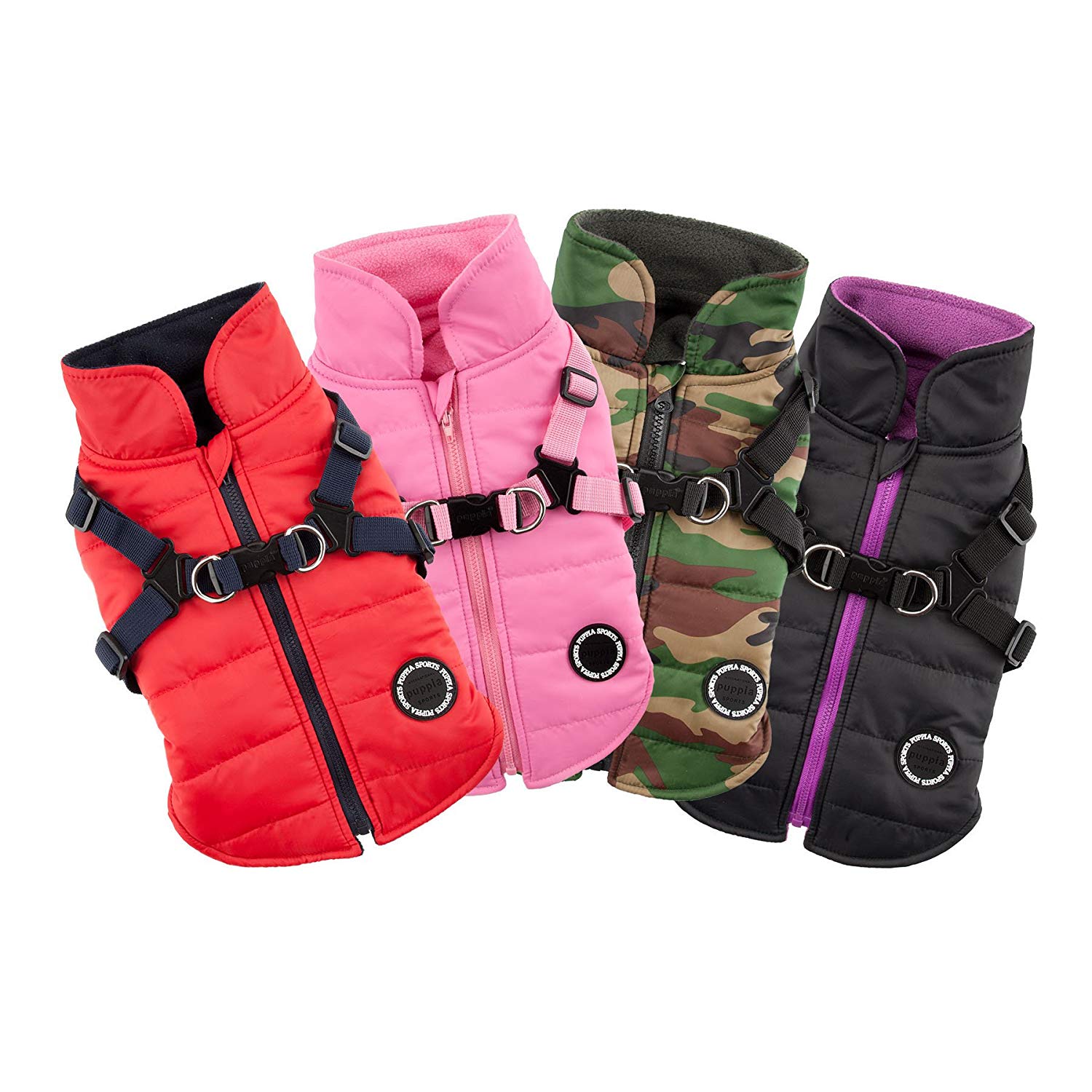 Puppia New Mountaineer Coat, Medium, Red - Image 4